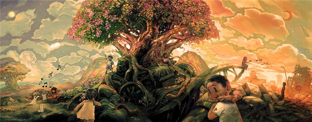 Как рисовалось «Райское дерево Хлама» *