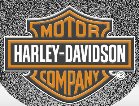 Обои с логотипом «Harley Davidson» *