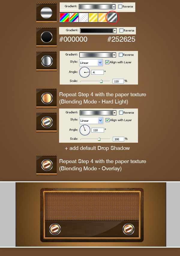 Дизайн иконки Старинного Радио