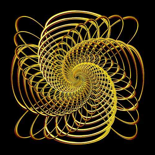 Абстрактная 3D Спираль