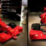 Awesome Ferrari F1 Car Made Out of Clothes 1 ‣ Маркетер