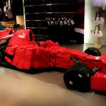 Awesome Ferrari F1 Car Made Out of Clothes 8 ‣ Маркетер